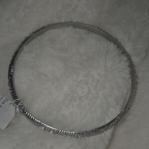 Silver bangle Bracelet nwt